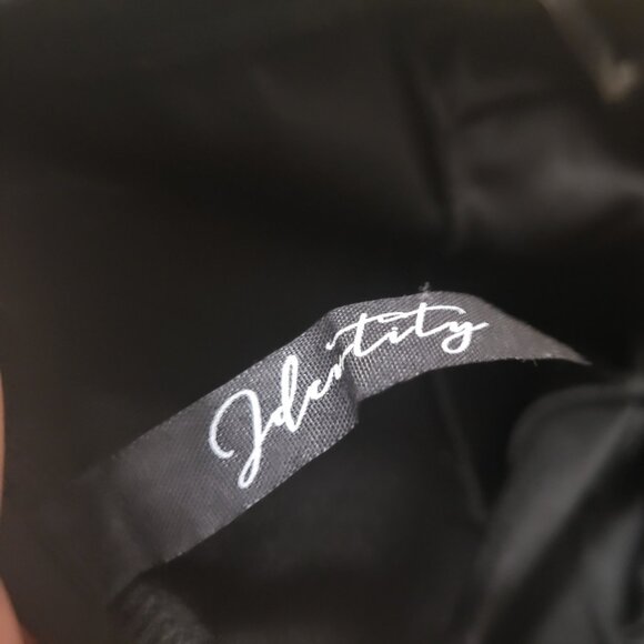 Women's Black Formal Midi Asymmetrical Dress Small - Picture 5 of 5